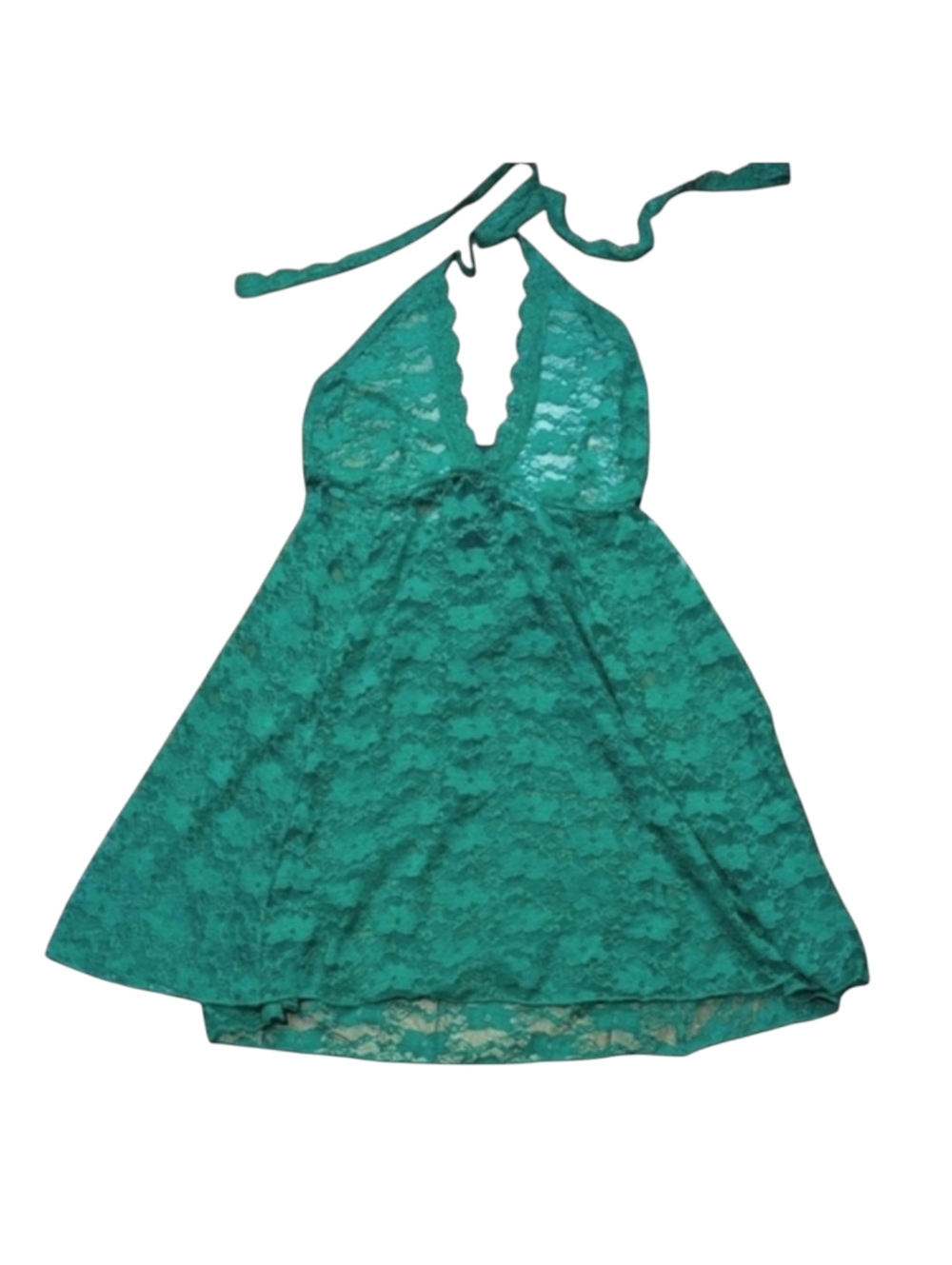 Frederick's of Hollywood Margarita Lace Chemise Nighty Set Size Small